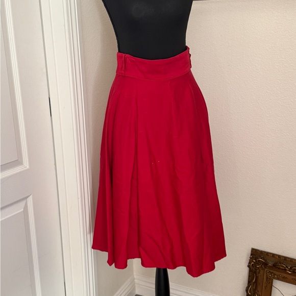 Pinup Couture Dresses & Skirts - Pin Up Girl Clothing Red Doris Women's Skirt